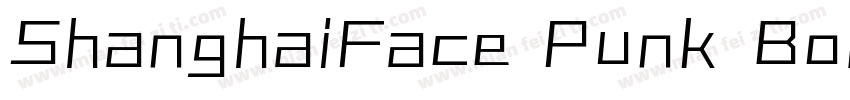 ShanghaiFace Punk BoldGB Regular GB字体转换